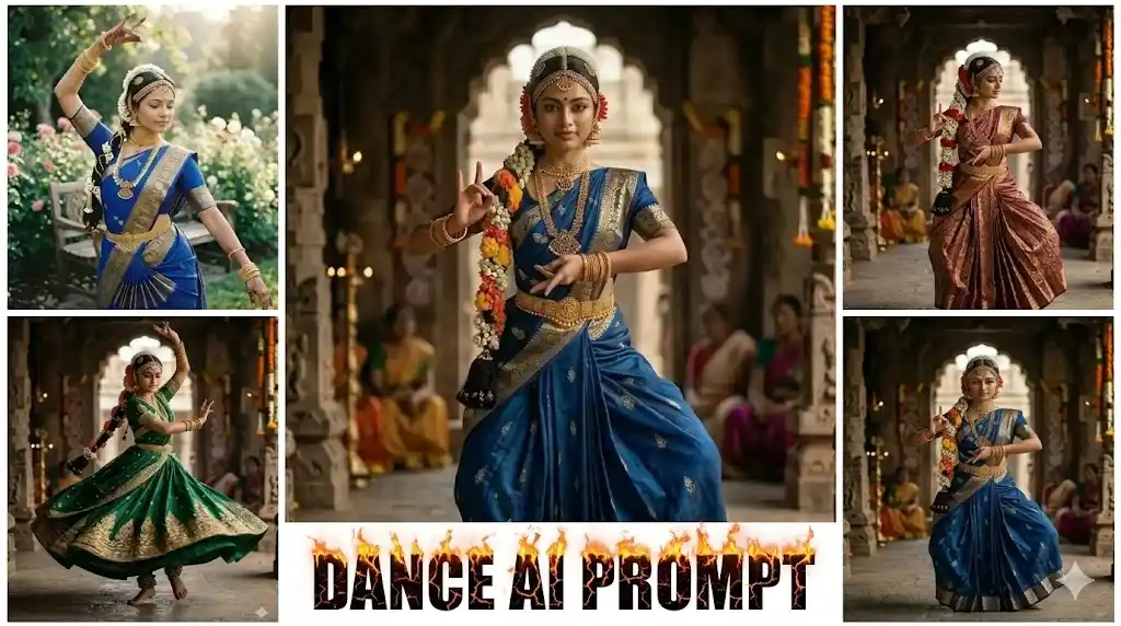 Best AI Prompts for Hyper-Realistic Indian Dance Portraits: Gemini AI Dance Prompt Guide