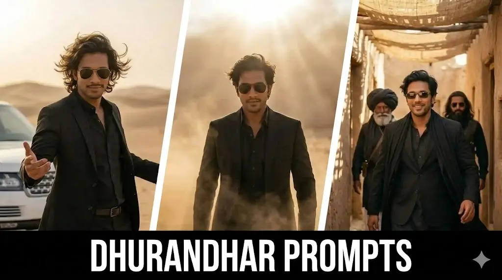 Dhurandhar AI Photo Prompt 2026 – Copy Paste & Go Viral