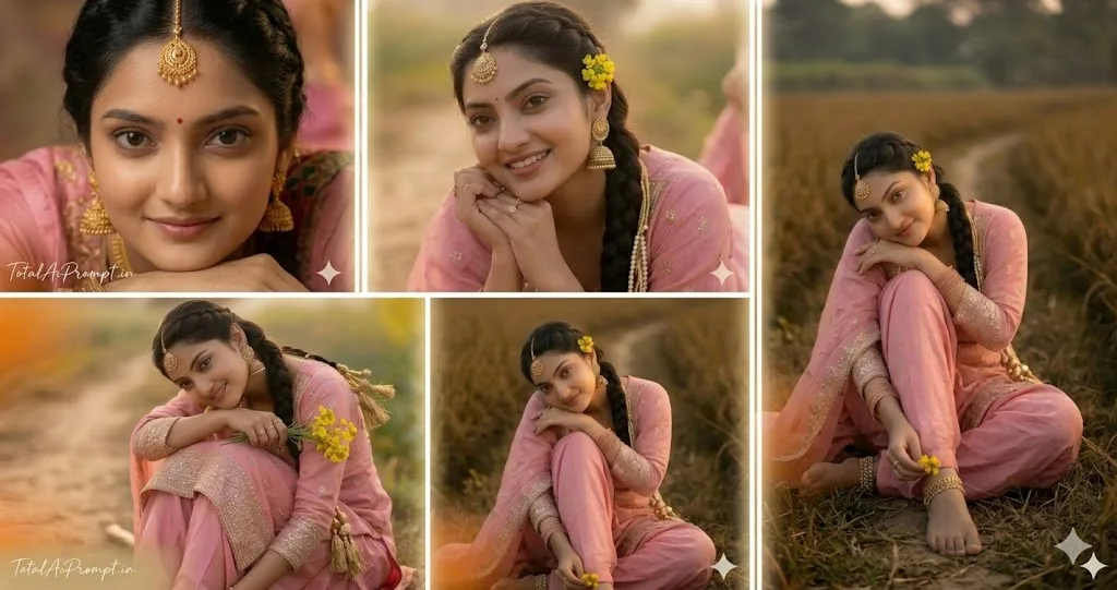 Google Gemini AI Photo Editing Prompt | Google Gemini Punjabi Girl Photo Editing Prompt