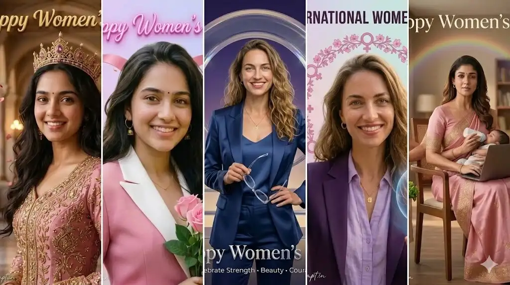 International Women’s Day Art Made Easy: Trending AI Prompt Ideas