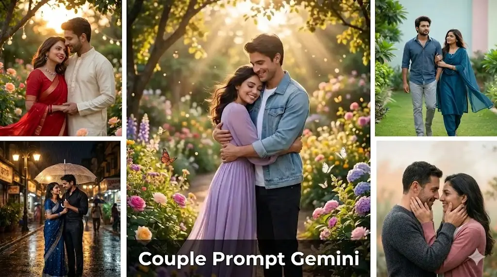 10 Romantic Couple AI Prompt Copy and Paste for Stunning 4K Images