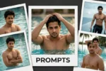 Swimming Pool Trending Photo Prompt for Gemini Boy
