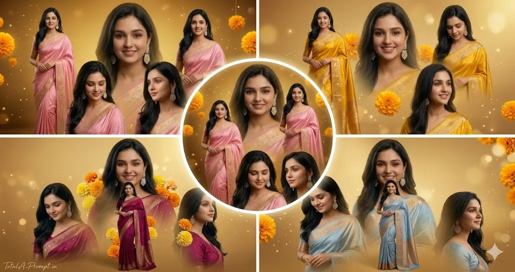 Top Viral AI Female Portrait Prompts for Elegant Greeting Cards