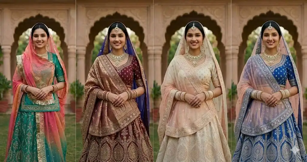 Ultra-Realistic Rajasthani Lehenga Look Prompt | No Face Change | Cinematic DSLR Quality